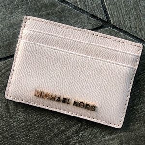 Michael Kors Pink Card Case